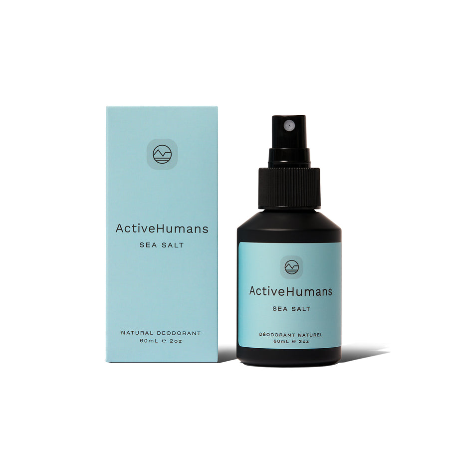 Active Human, Natural Deodorant, Sea Salt, 60mL