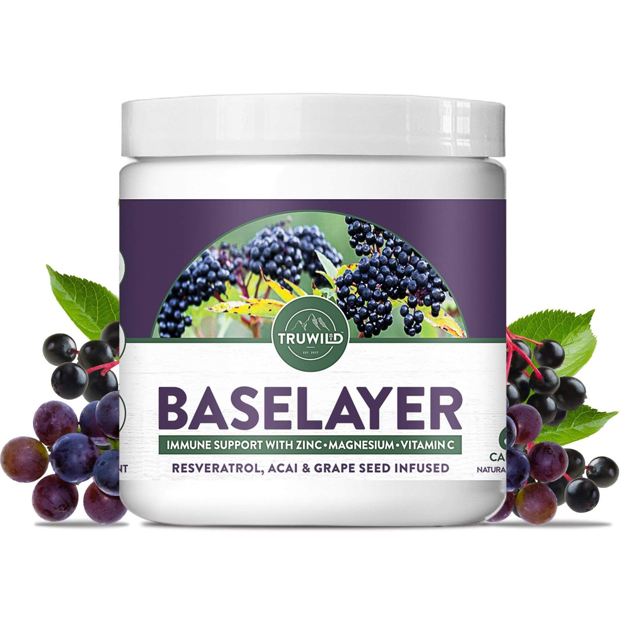 Truwild Baselayer Immune Defense and Wellness 60 Capsules