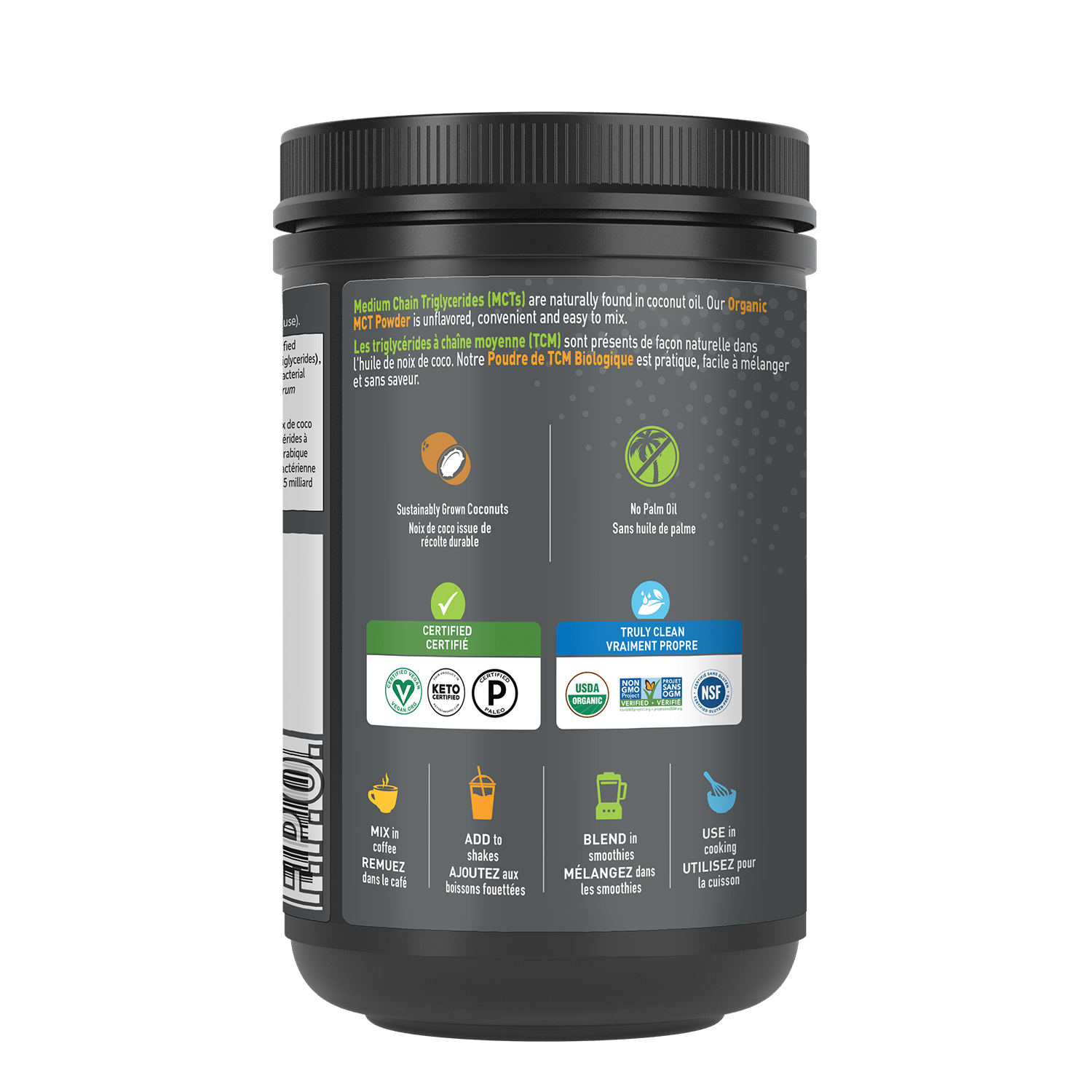 Garden of Life Dr. Formulated Organic MCT Powder 300 g