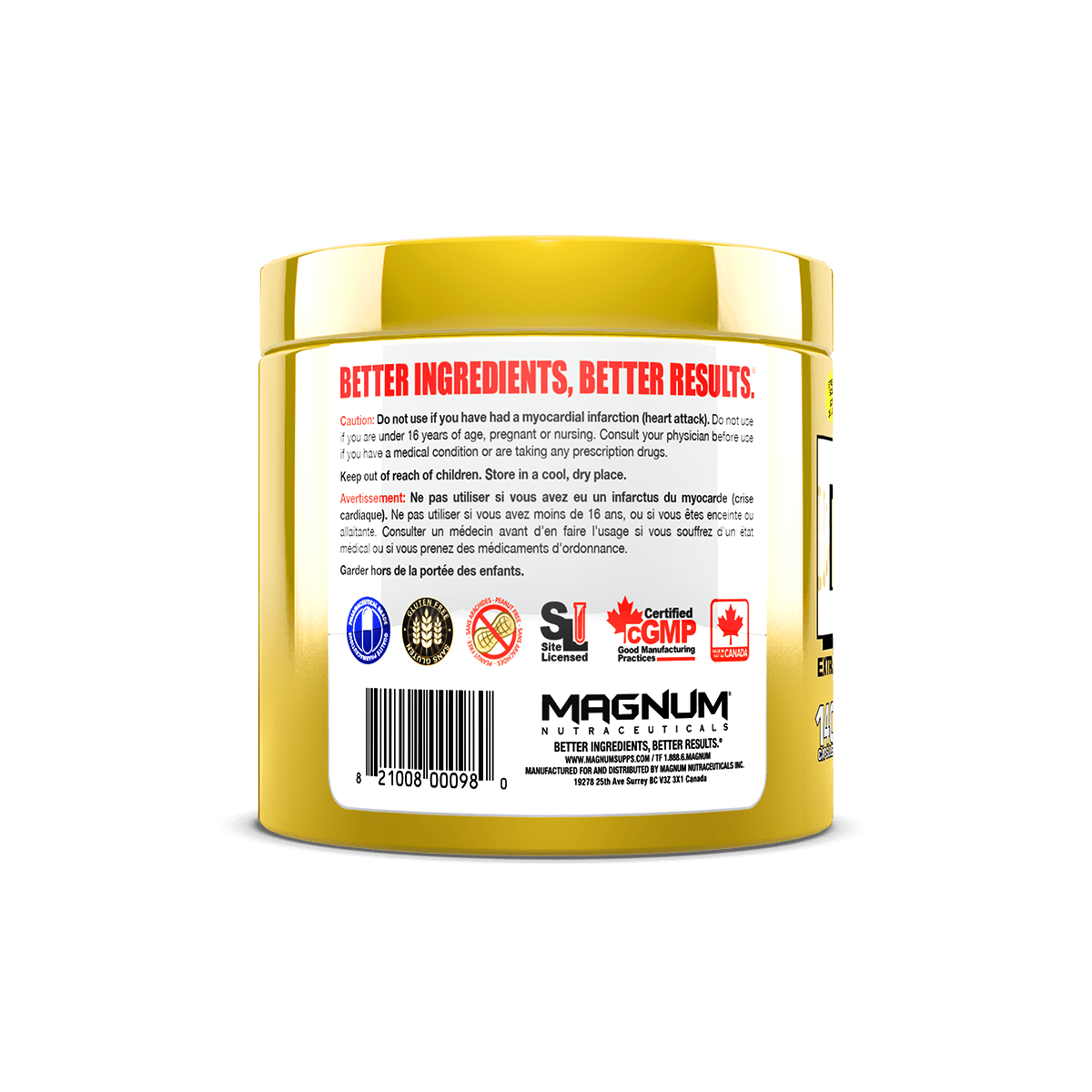 Magnum Nutraceuticals DNA Extra Strength 140 Capsules