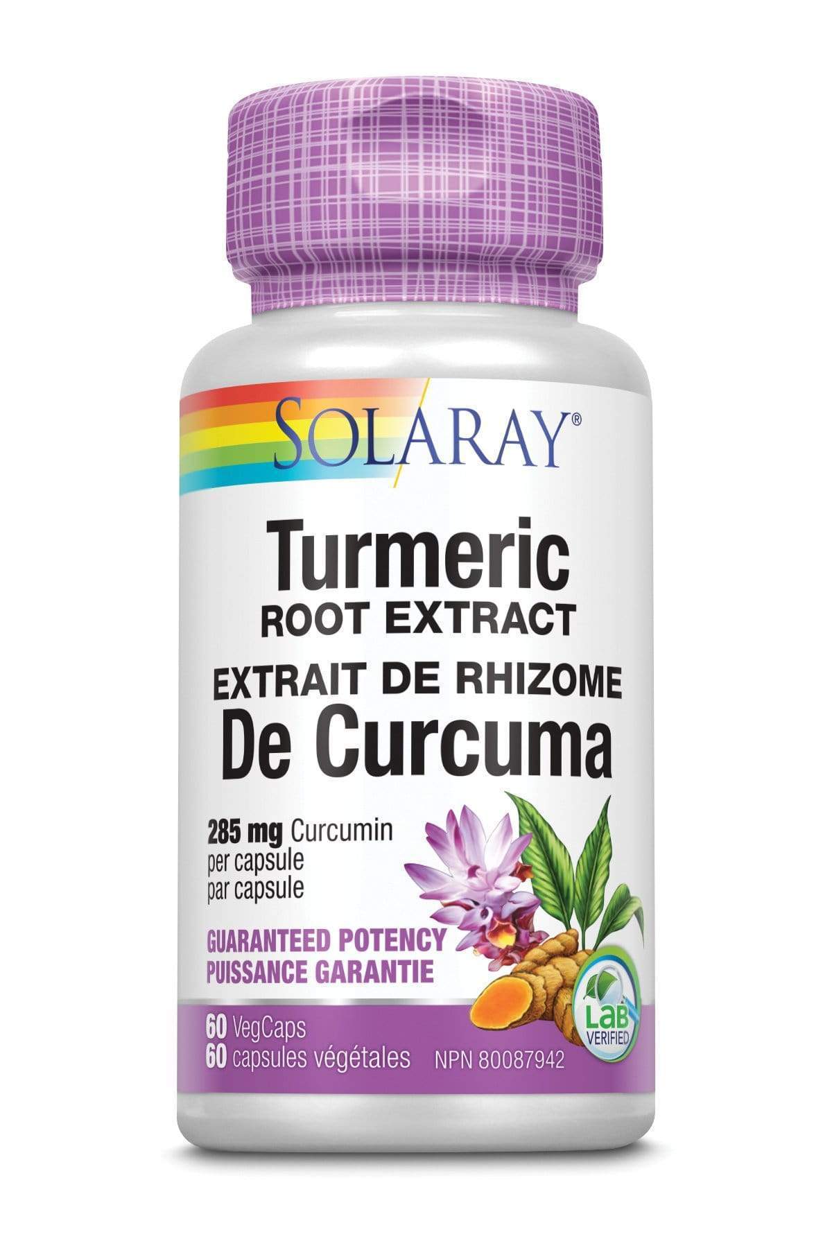 Solaray Turmeric Root Extract 300 mg 60 V-Caps
