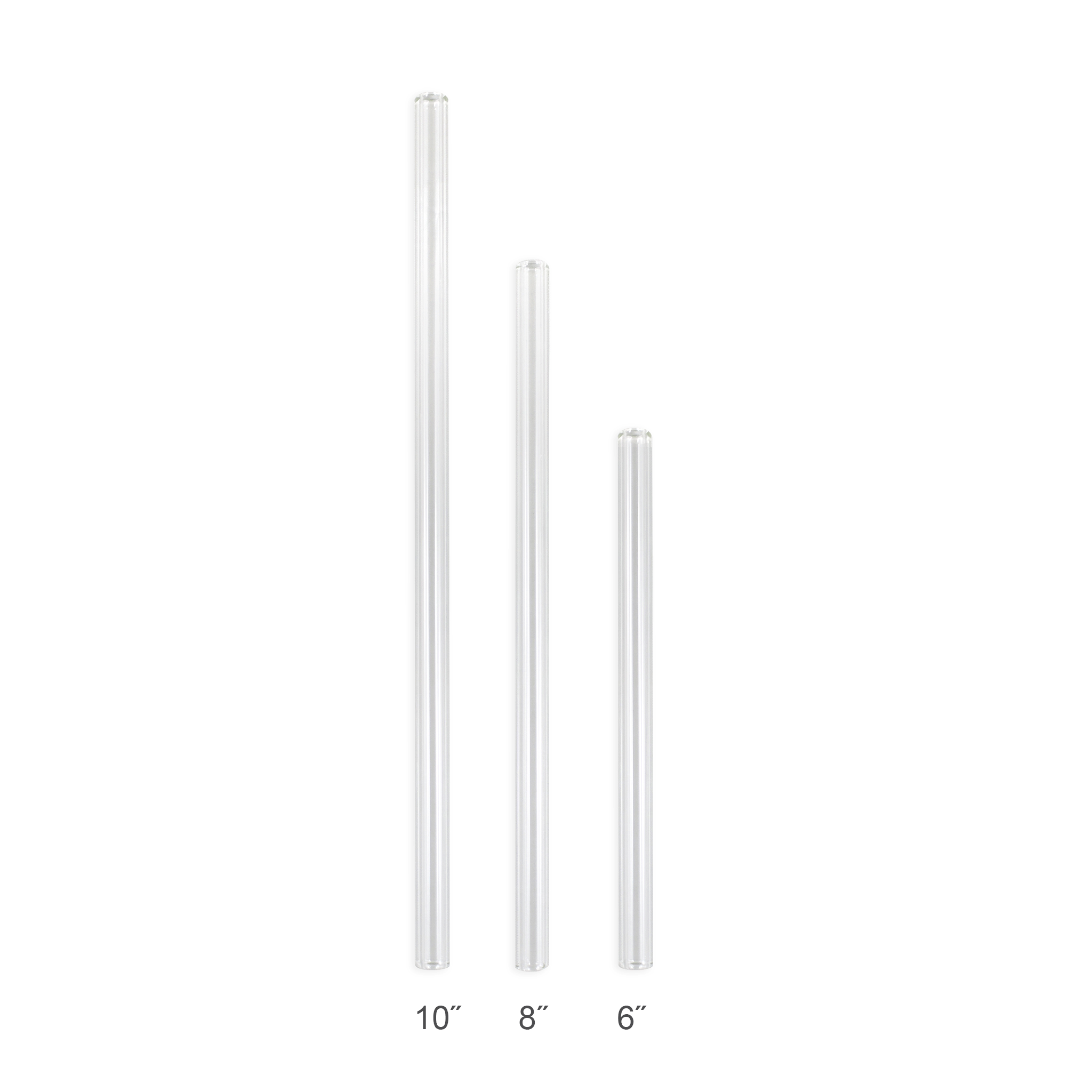 Enviro Glass Straw 9.5 mm x 10" Straight