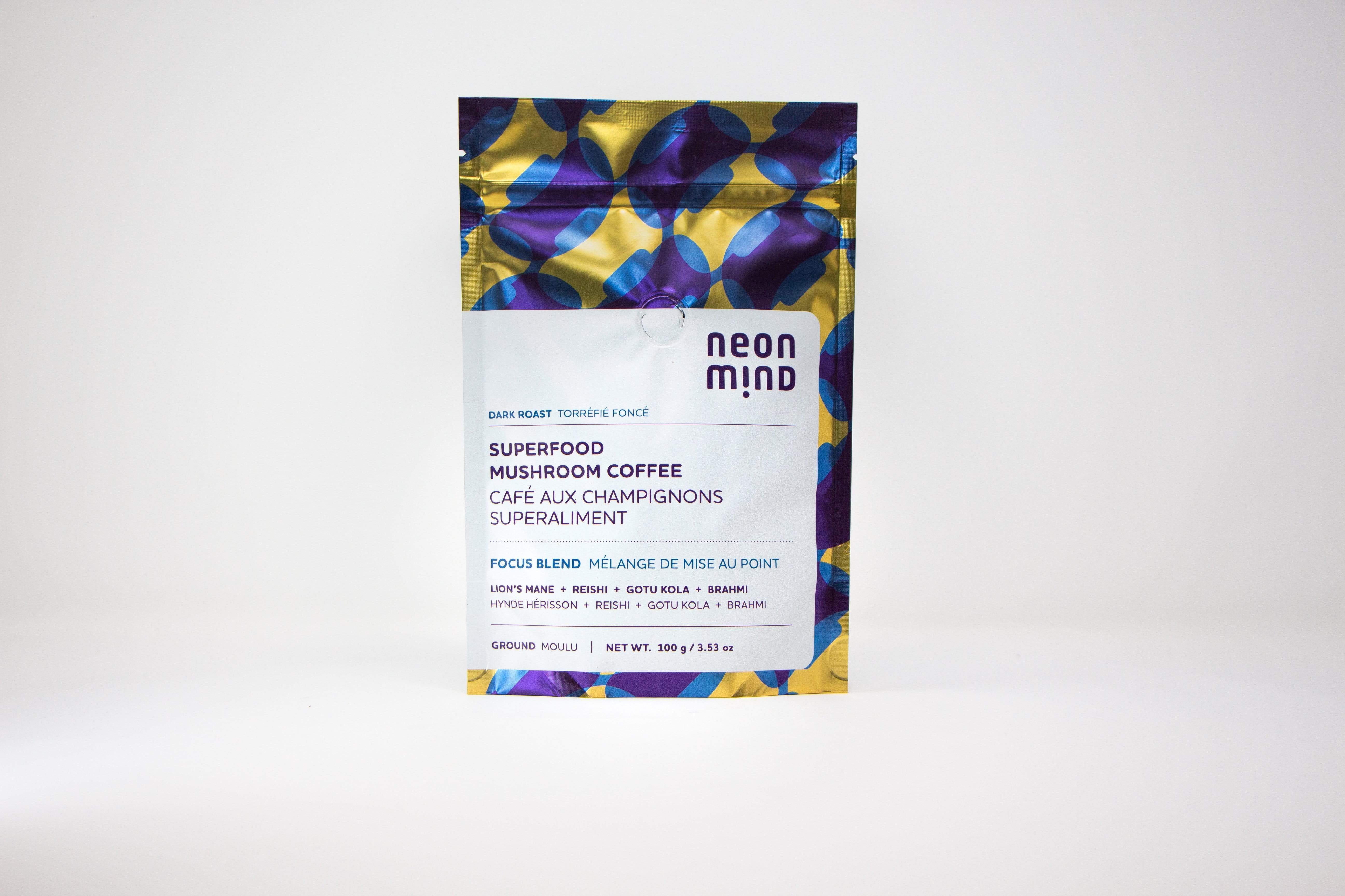 NeonMind Focus Blend Superfood Mushroom Coffee