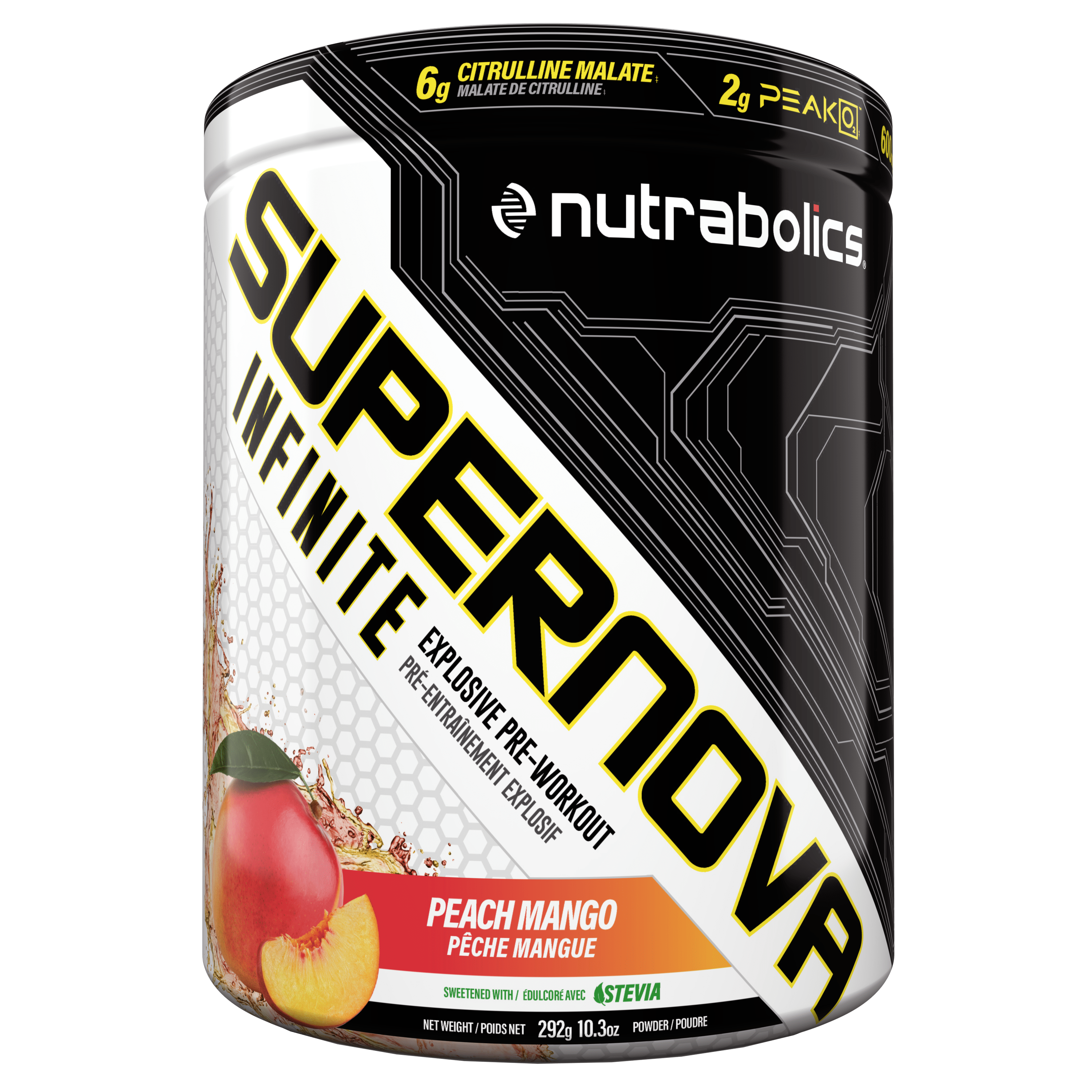 Nutrabolics Supernova Infinite Peach Mango 292 g