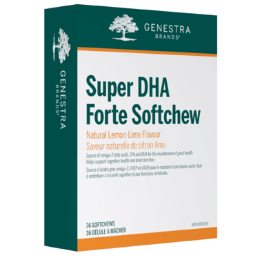 Genestra Super DHA Forte Natural Lemon-Lime Flavour 36 Softchews