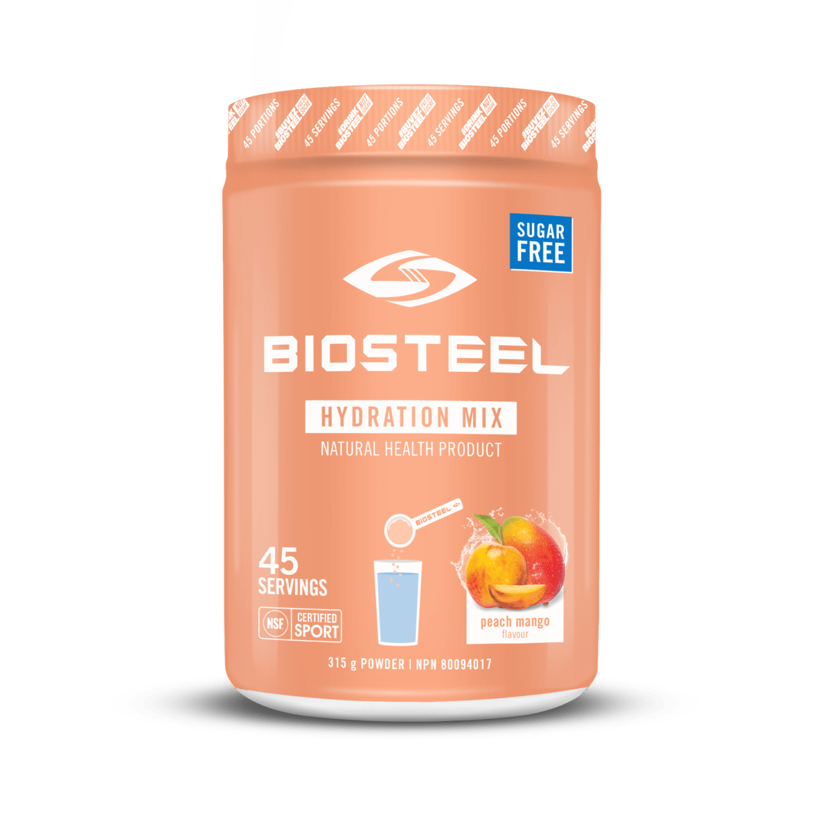 BioSteel Hydration Mix Peach Mango