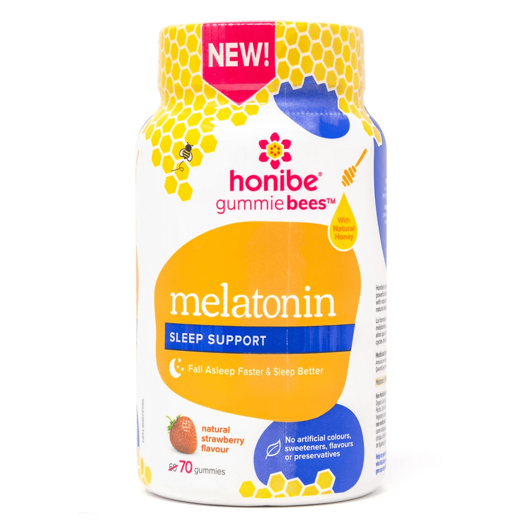 Honibe Melatonin Gummies Bees Sleep Support