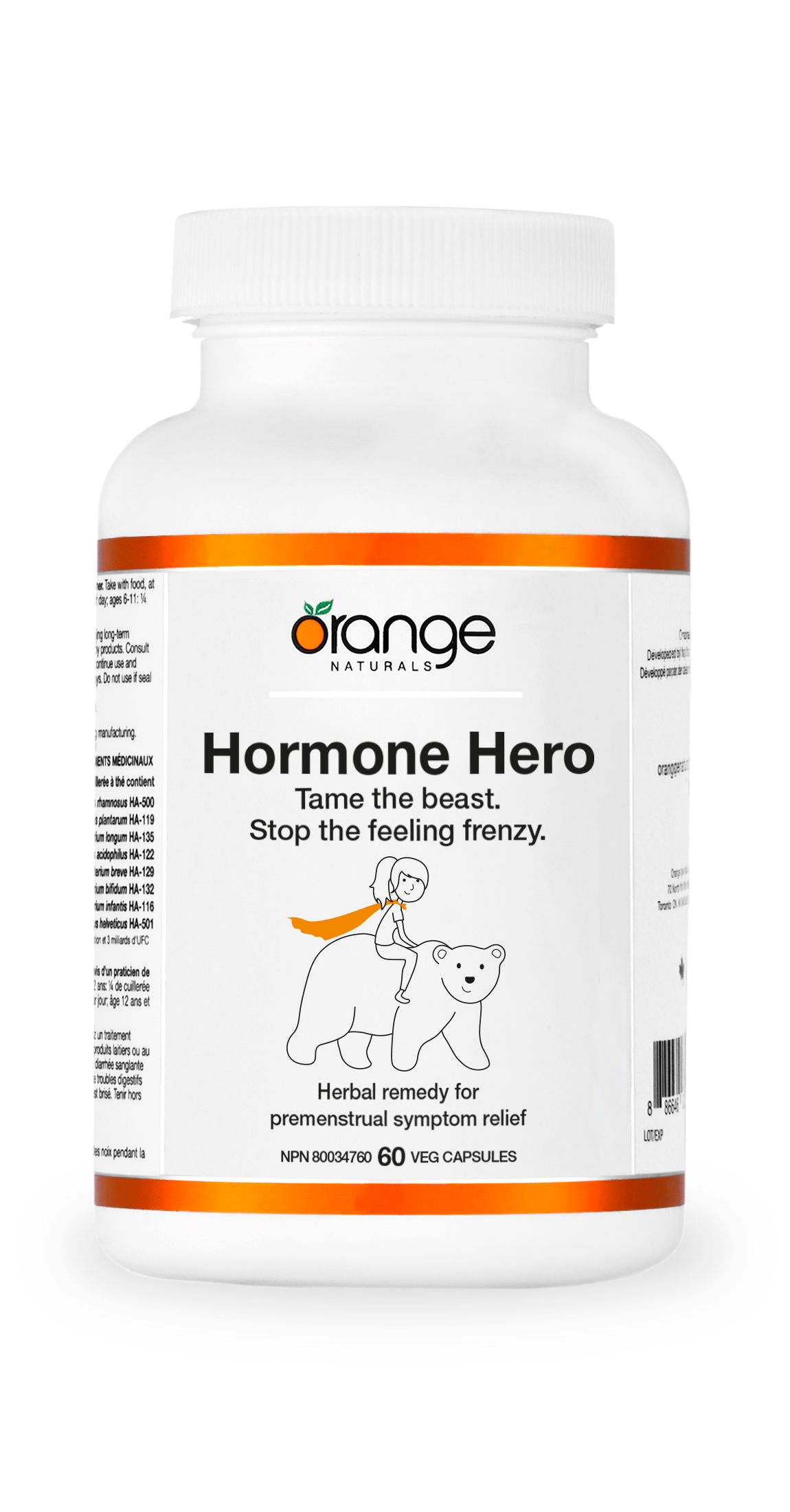 Orange Naturals Hormone Hero 60 Capsules