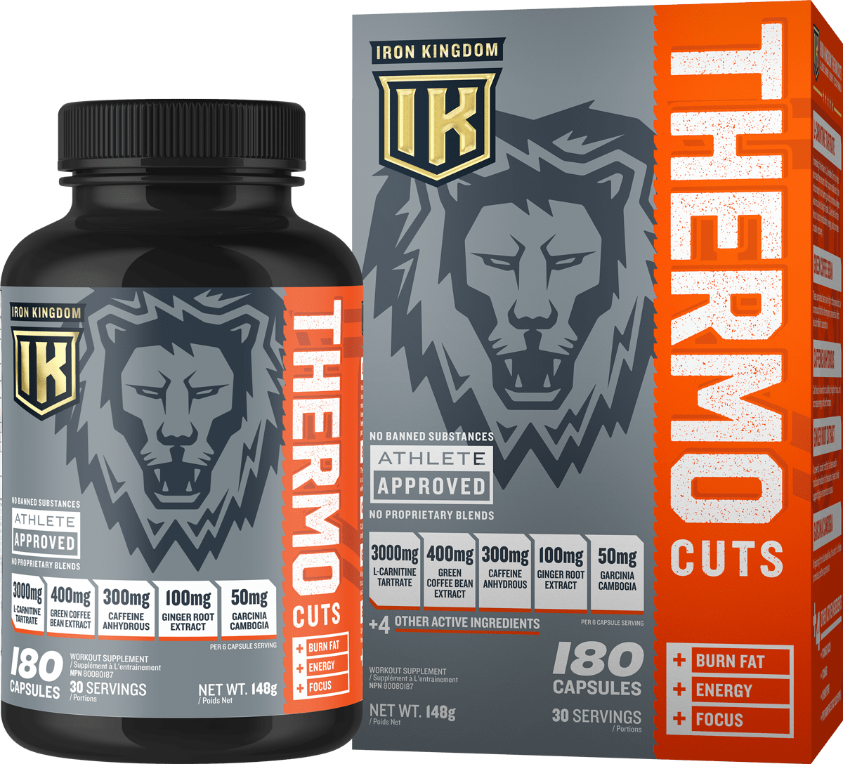 Iron Kingdom Thermo Cuts Capsules