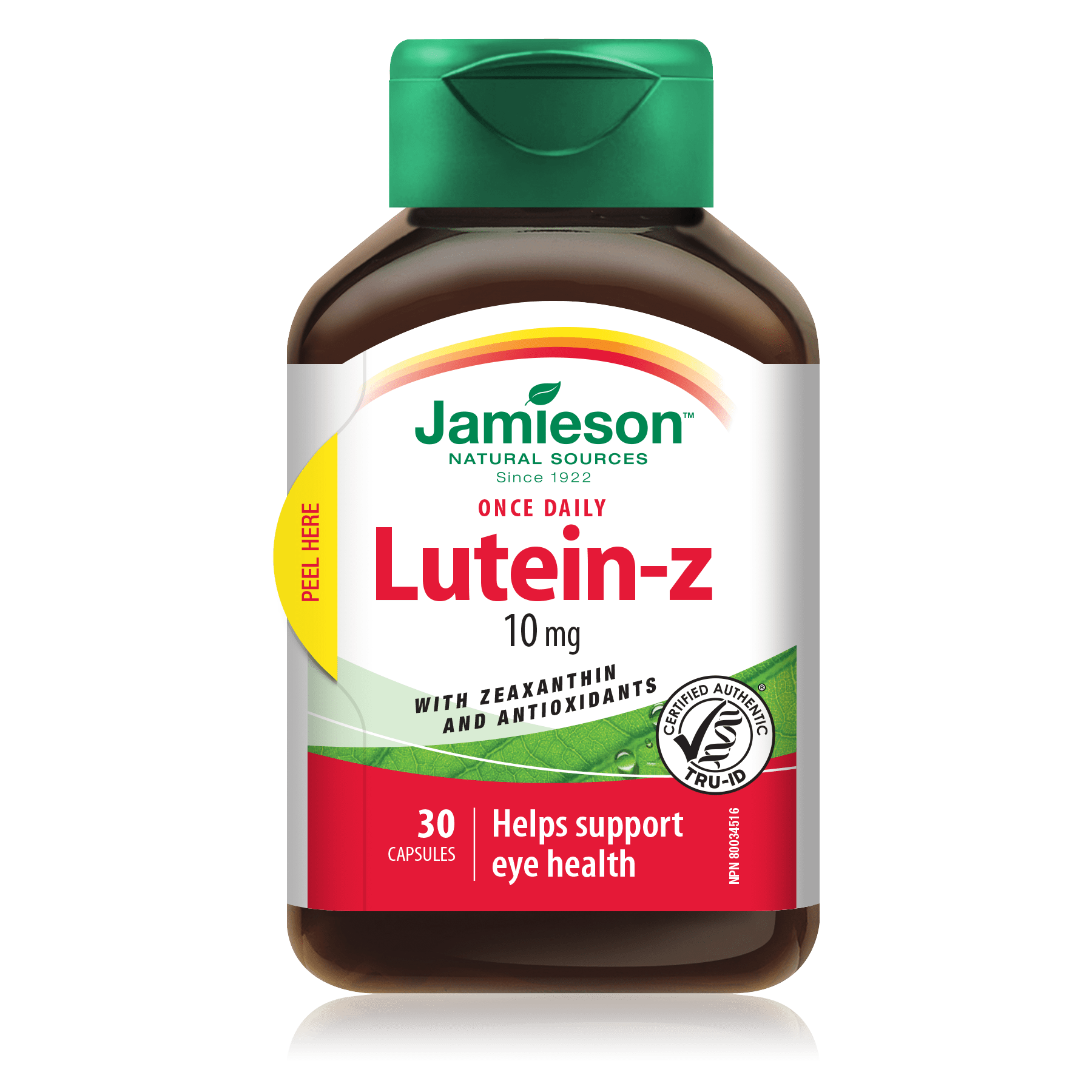 Jamieson Lutein-z 10 mg 30 Capsules