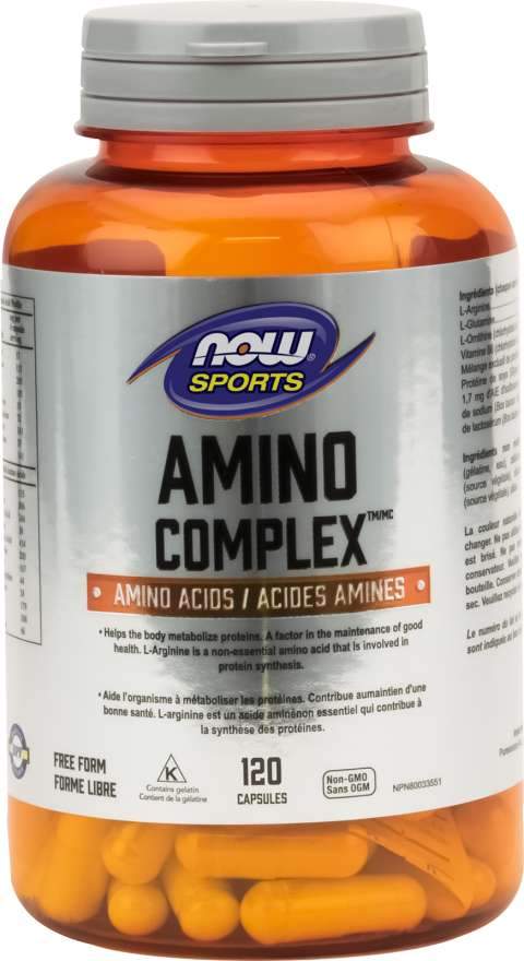 NOW, Amino Complex, 120 Capsules
