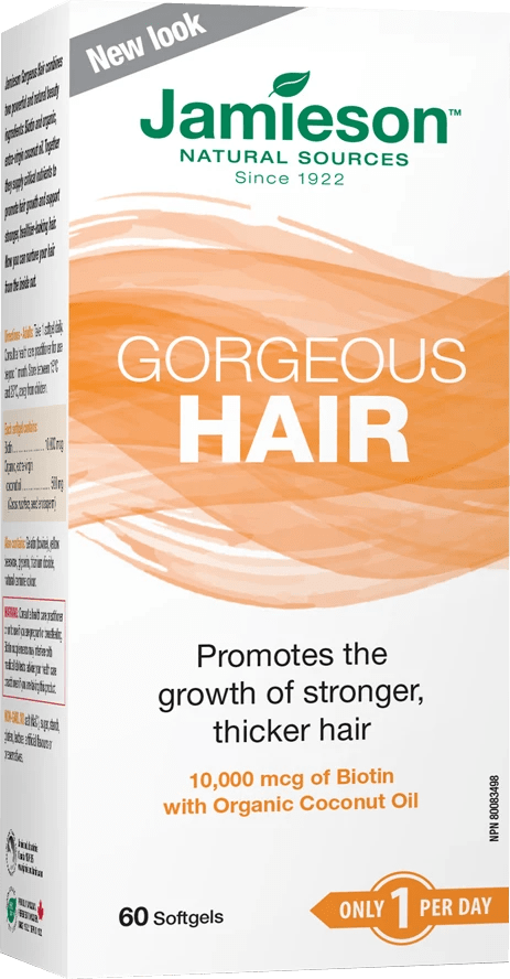 Jamieson Gorgeous Hair 60 Softgels