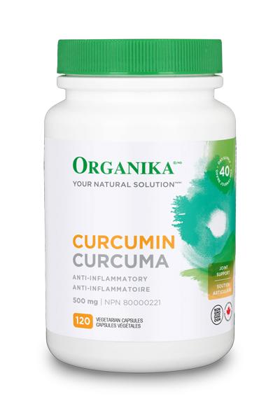 Organika Curcumin 500mg, 120 Caps