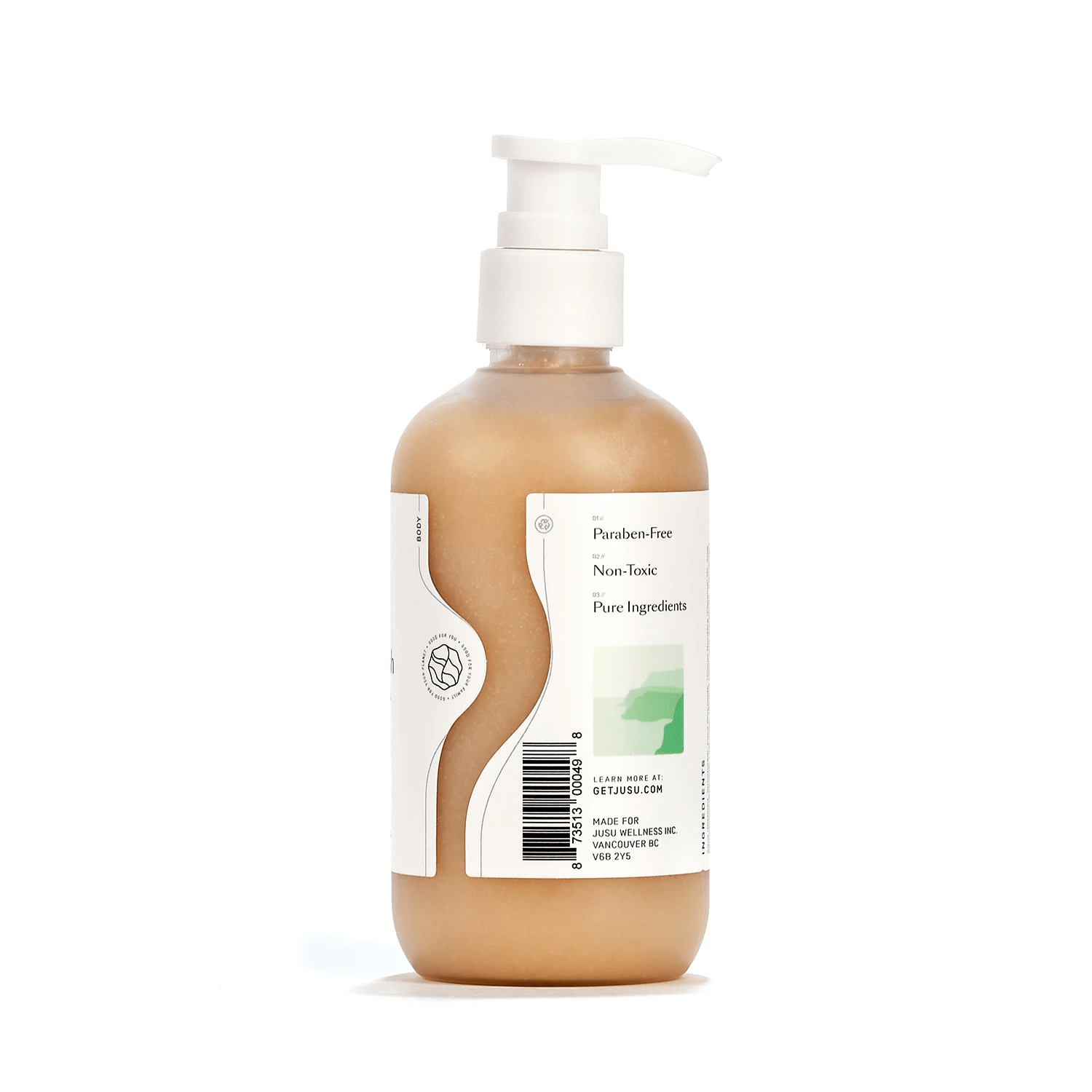 Jusu Plant Based Vanilla Peppermint Body Wash