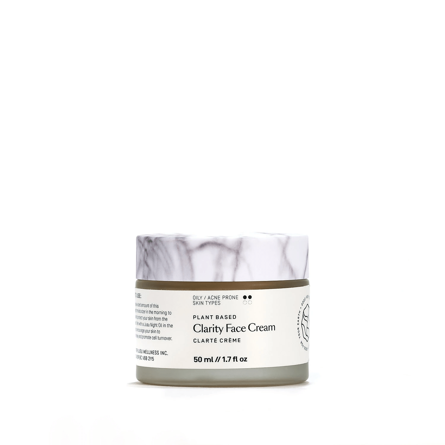 Jusu Plant Based Coconut Lime Clarity Face Cream