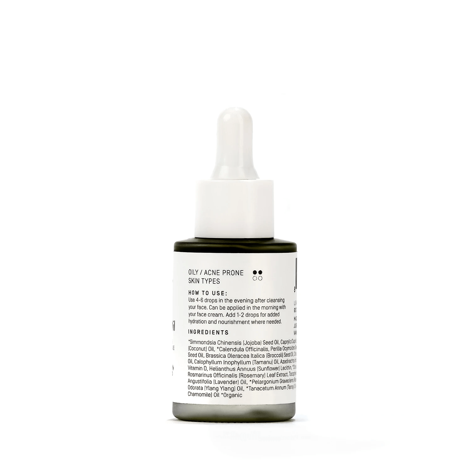Jusu Plant Based Coconut Lime Clarity Face Night Oil