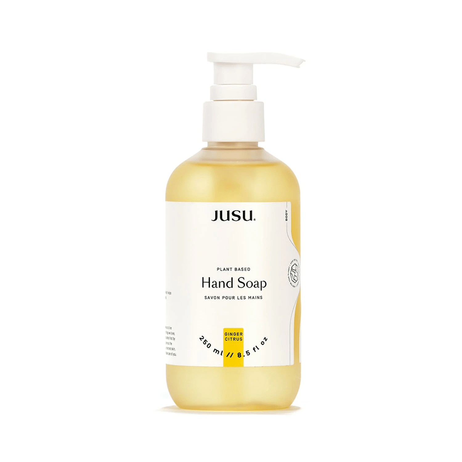 Jusu Plant Based Ginger Citrus Hand Soap