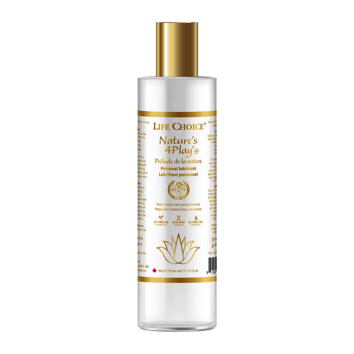 Life Choice Nature's 4Play Personal Lubricant 177 ml