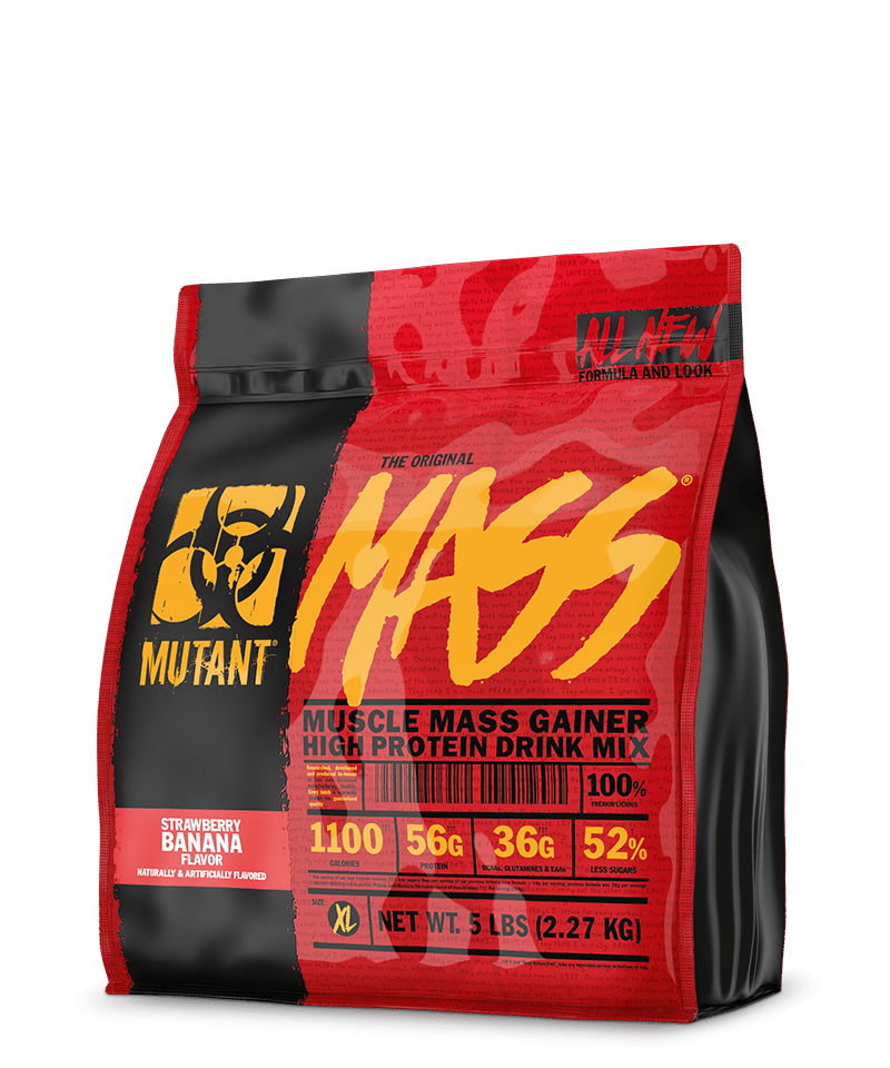 MUTANT MASS, Strawberry Banana, 2.27 Kg