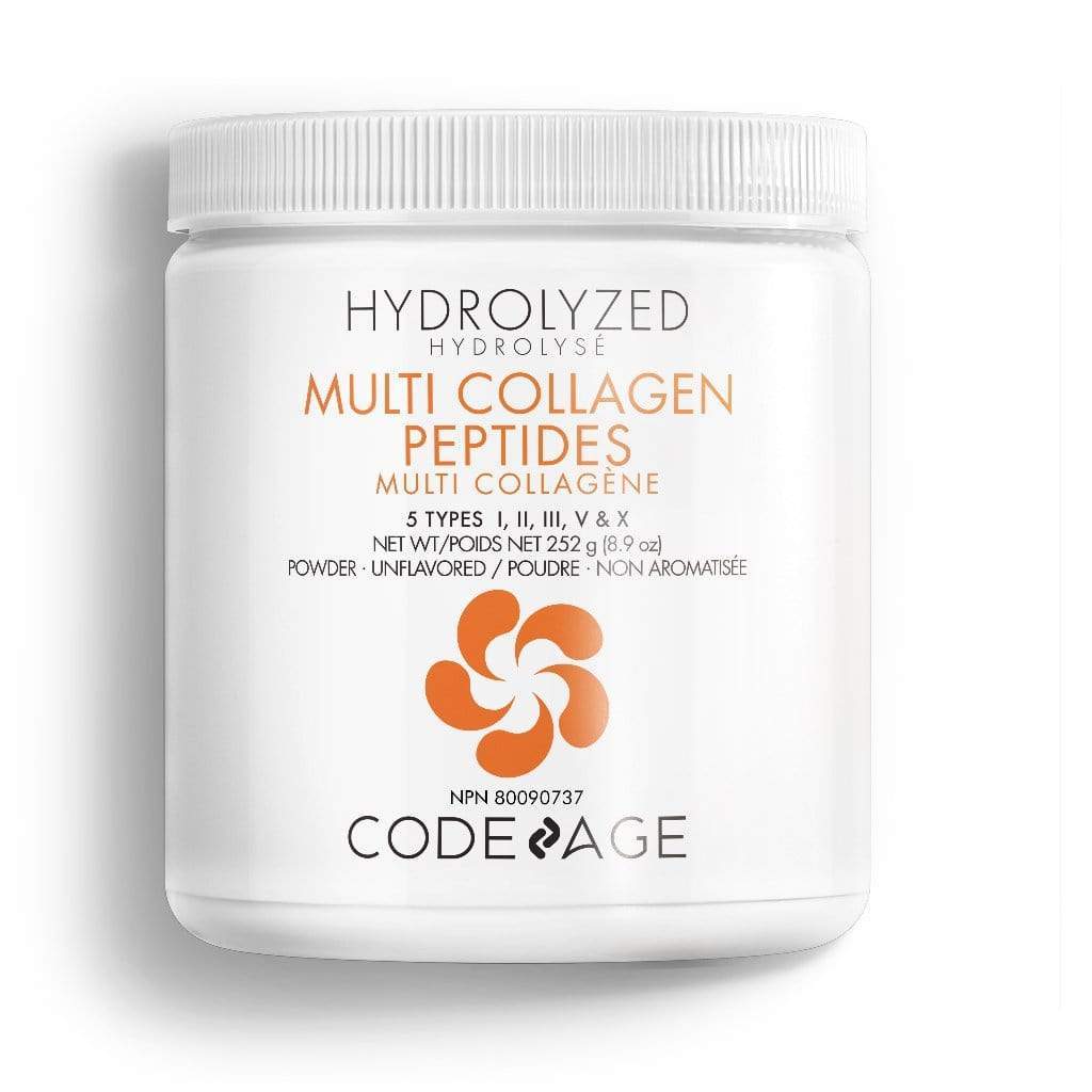 Codeage Multi Collagen Protein Powder Unflavored - 5 Types Grass-Fed Hydrolyzed Collagen Peptides