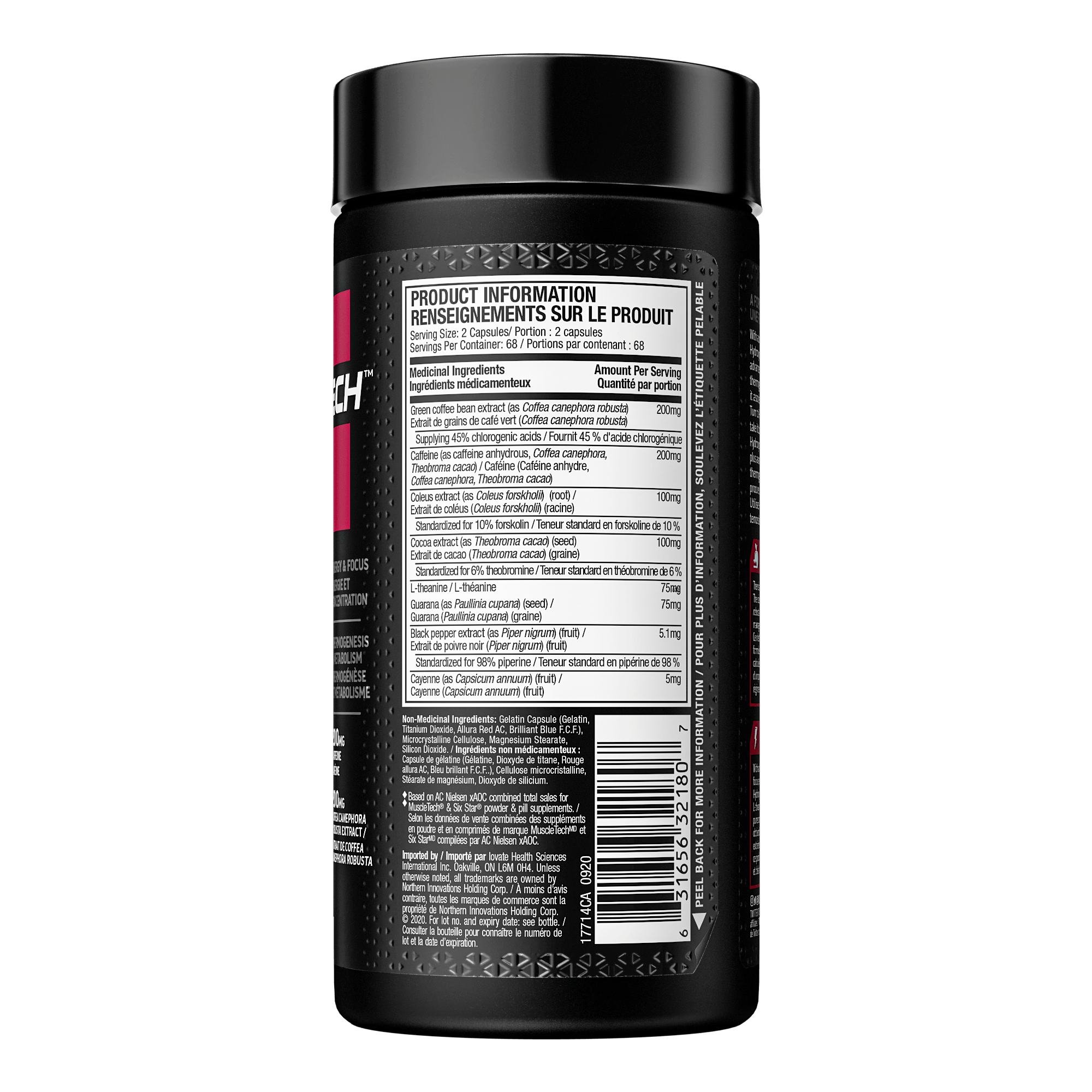MuscleTech, Hydroxycut Hardcore Elite, 136 Caps