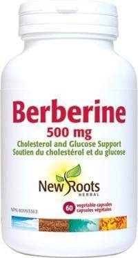 New Roots Berberine 500 mg Vegetable Capsules