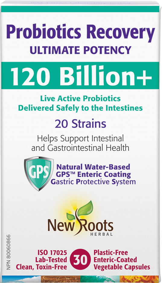 New Roots Probiotic Recovery 120 Billion CFU