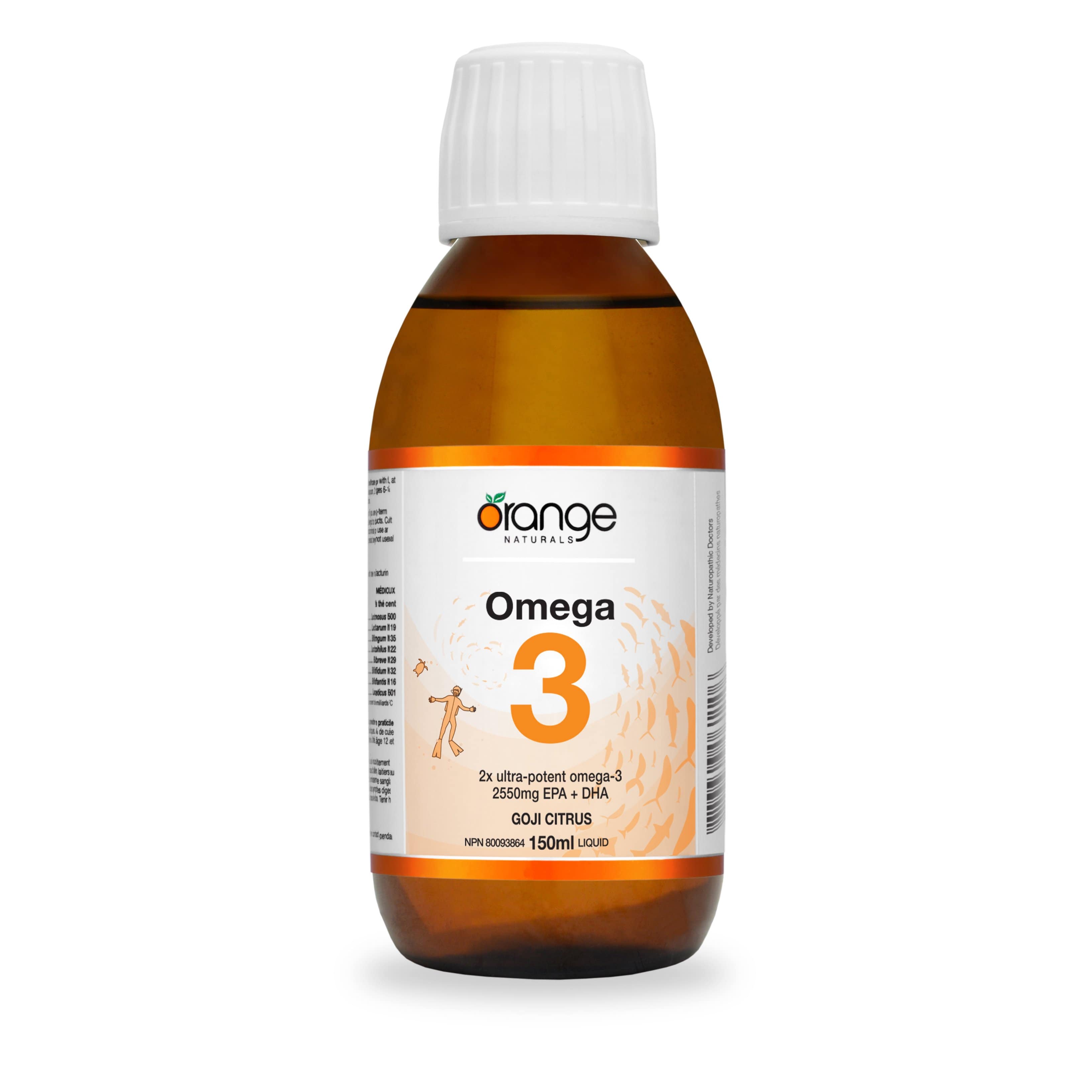 Orange Naturals Omega 3 Goji Citrus 150 mL