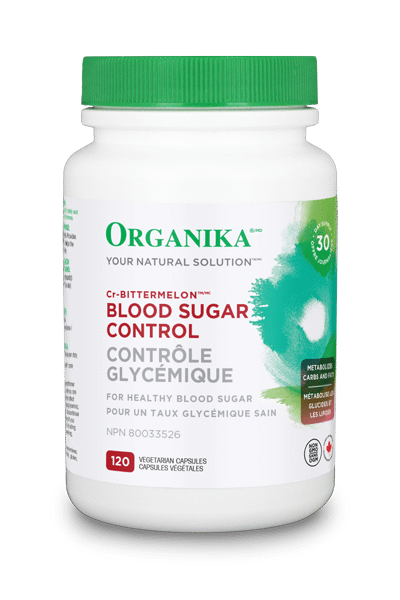 Organika, Blood Sugar Control,120 Capsules