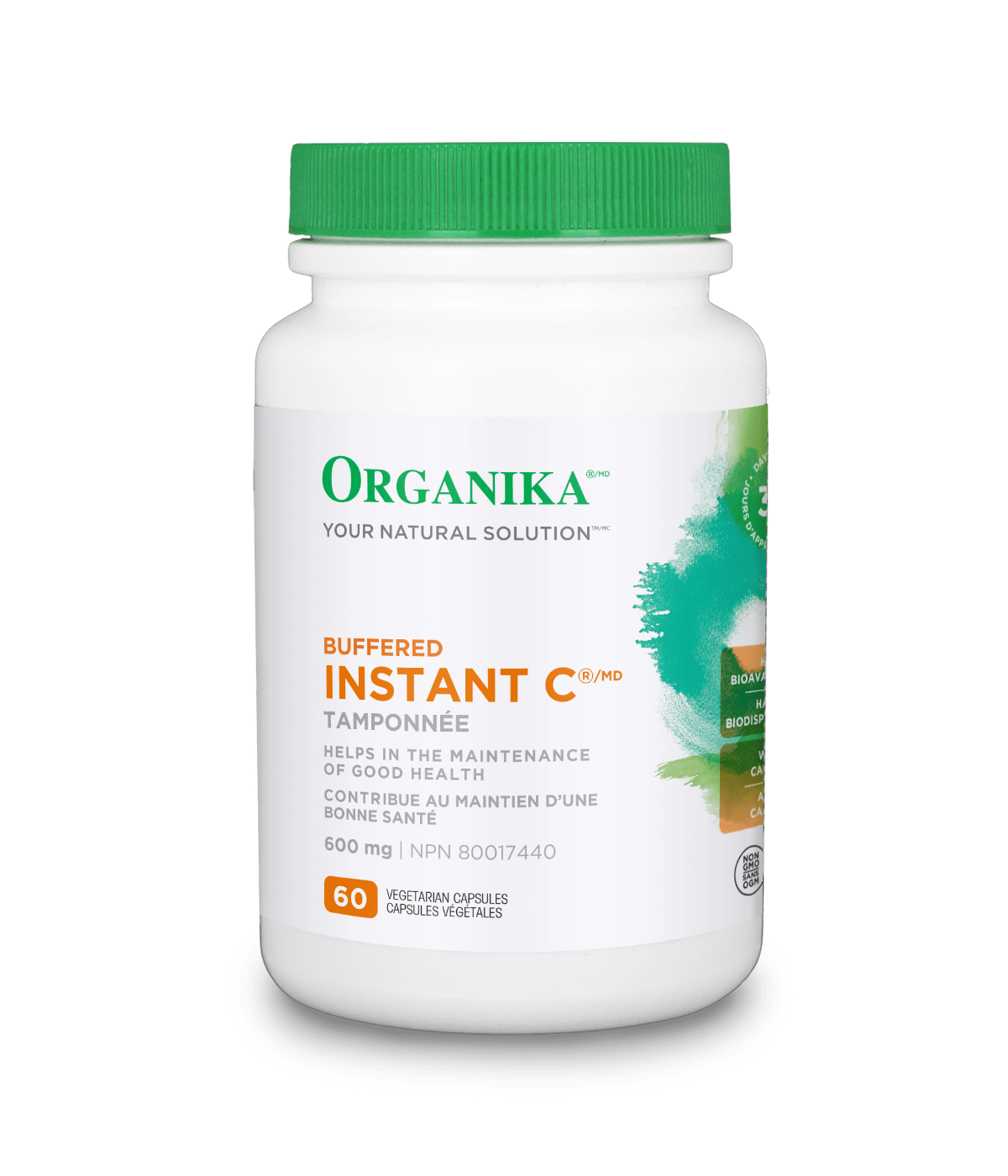 Organika Buffered Instant-C 60 V-Caps
