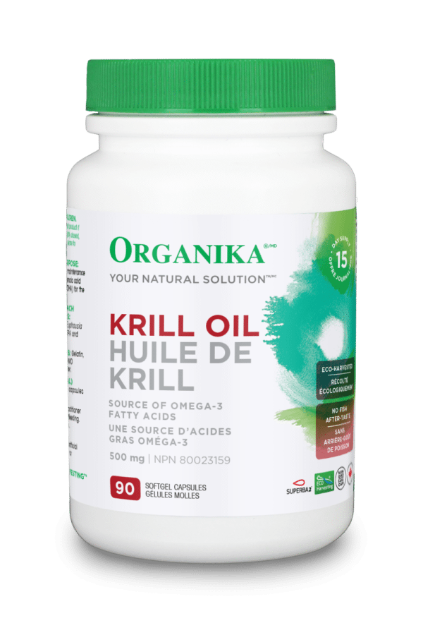 Organika KRILL OIL 500MG 90 Softgels