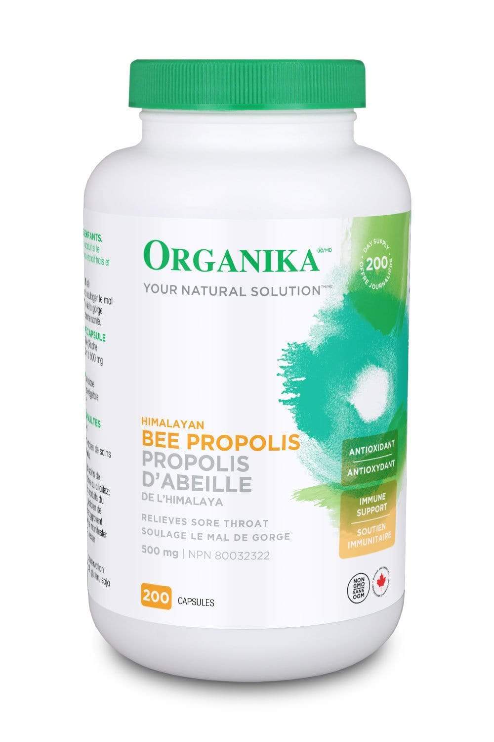 Organika BEE PROPOLIS (Himalayan) 500MG 200 Capsules