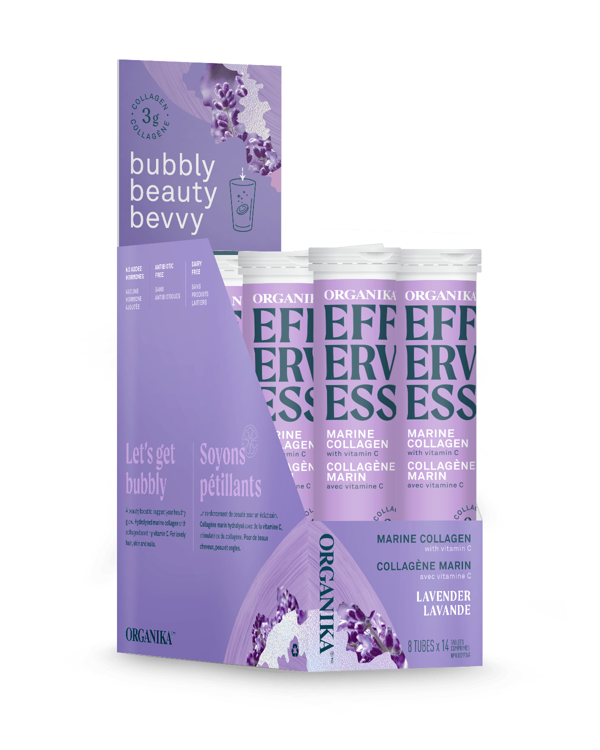Organika Effervess Lavender 8x14 Tablets