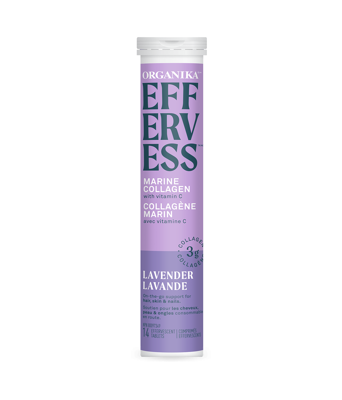 Organika Effervess Lavender 14 Tablets