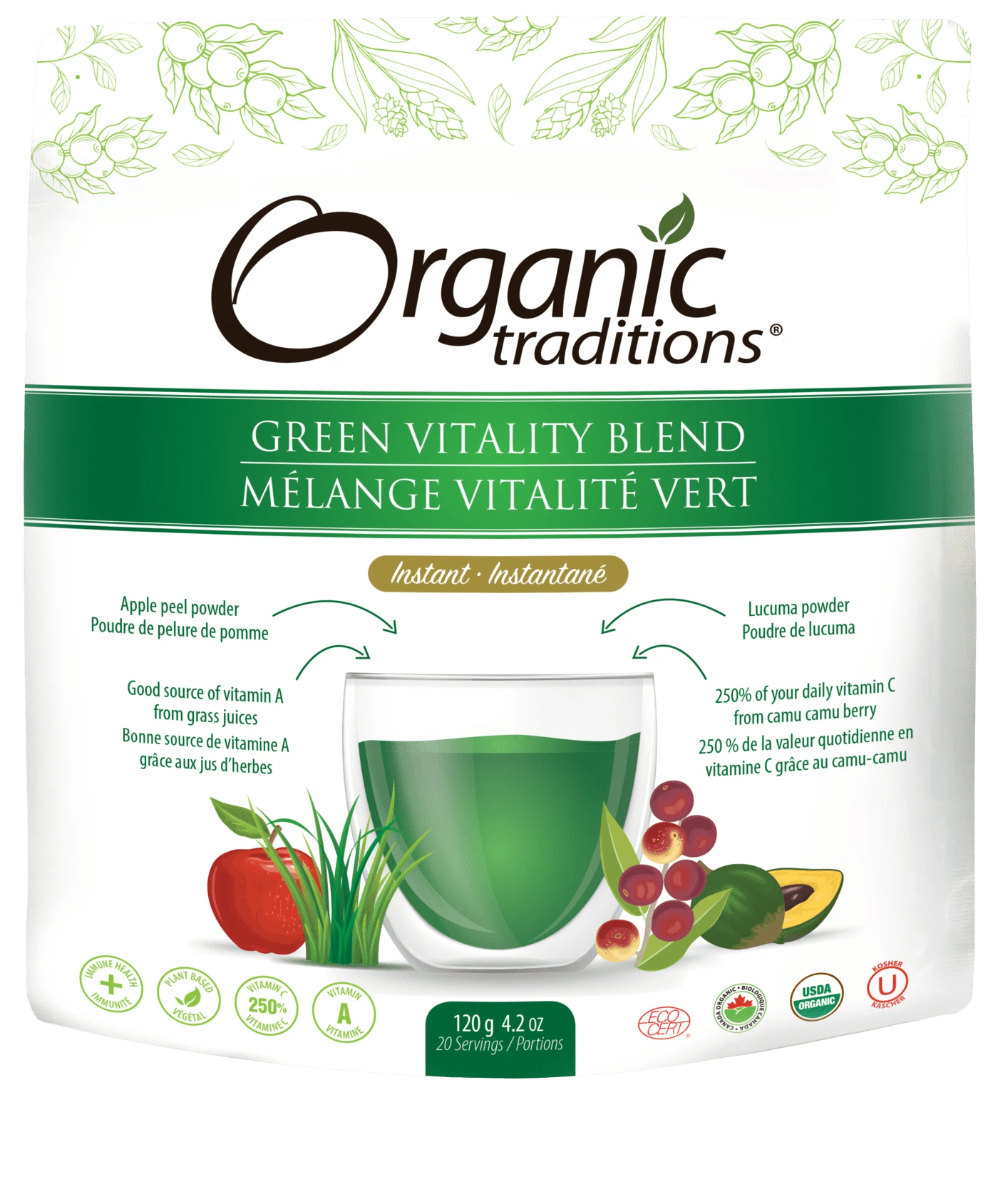 Organic Traditions Green Vitality Blend