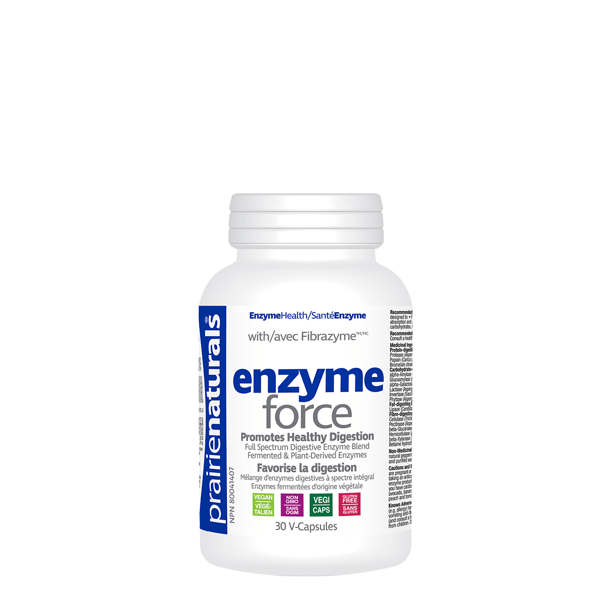 Prairie Naturals Enzyme Force With Fibrazyme