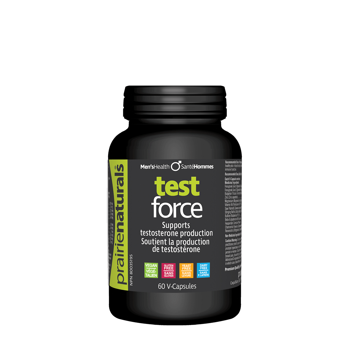 Prairie Naturals Men's Health Test-Force