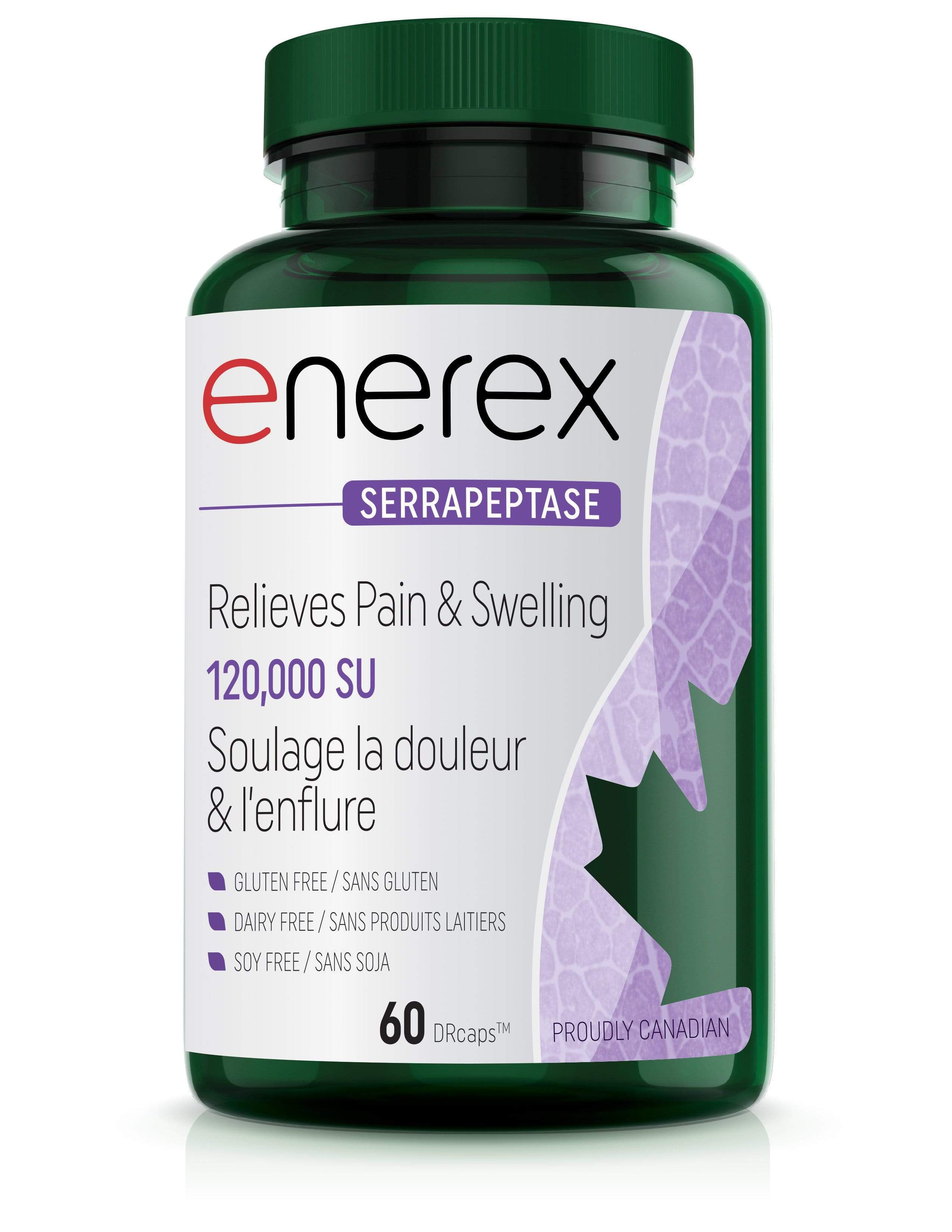 Enerex Serrapeptase 120,000 SU
