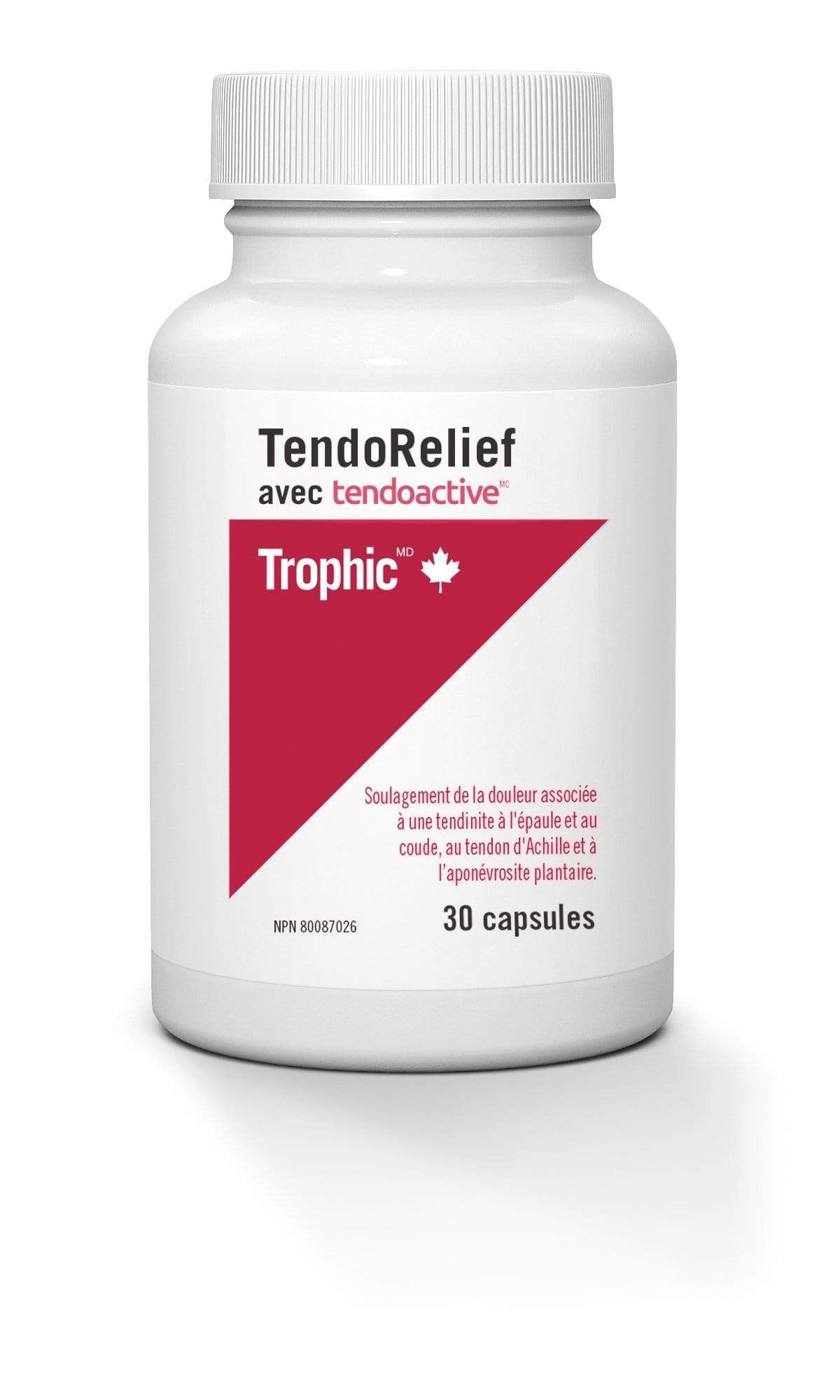 Trophic TendoRelief with tendoactive
