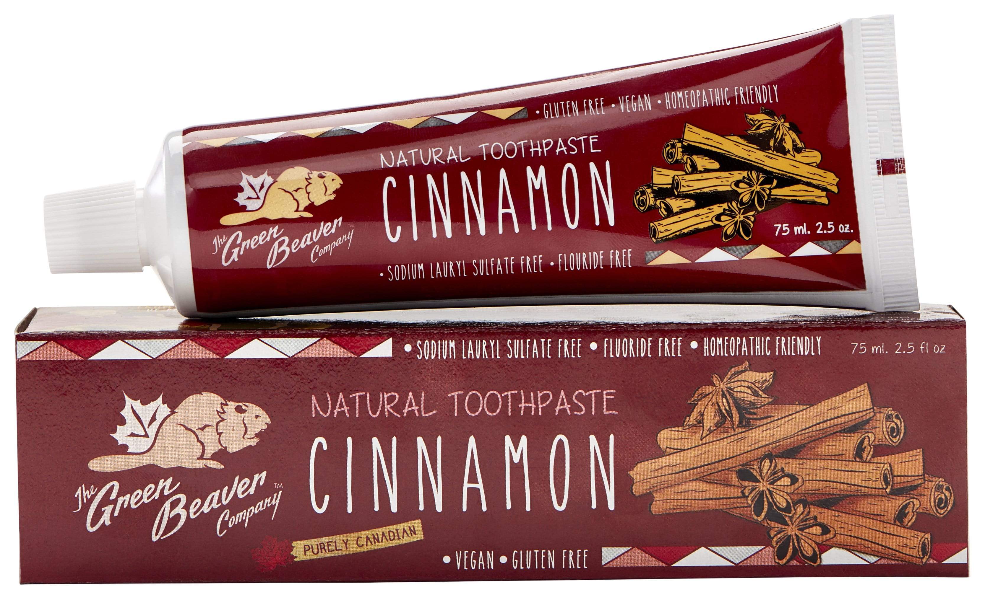 Green Beaver Co. Cinnamon Toothpaste
