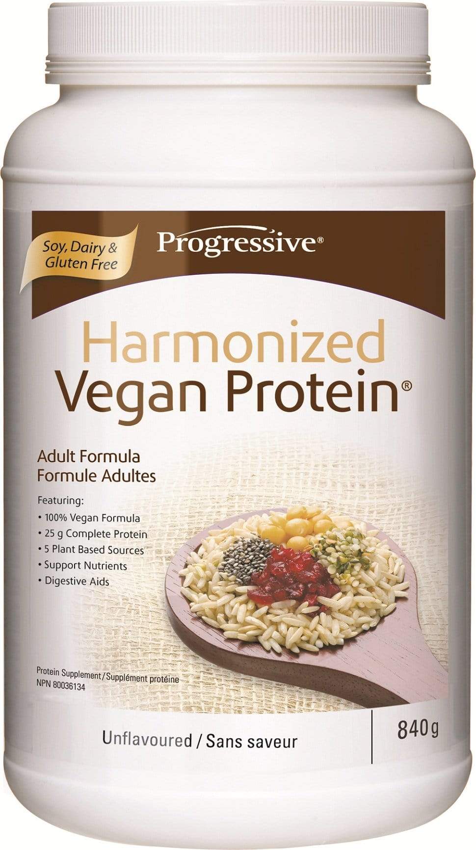 Progressive Harmonized Vegan Protein - Unflavoured