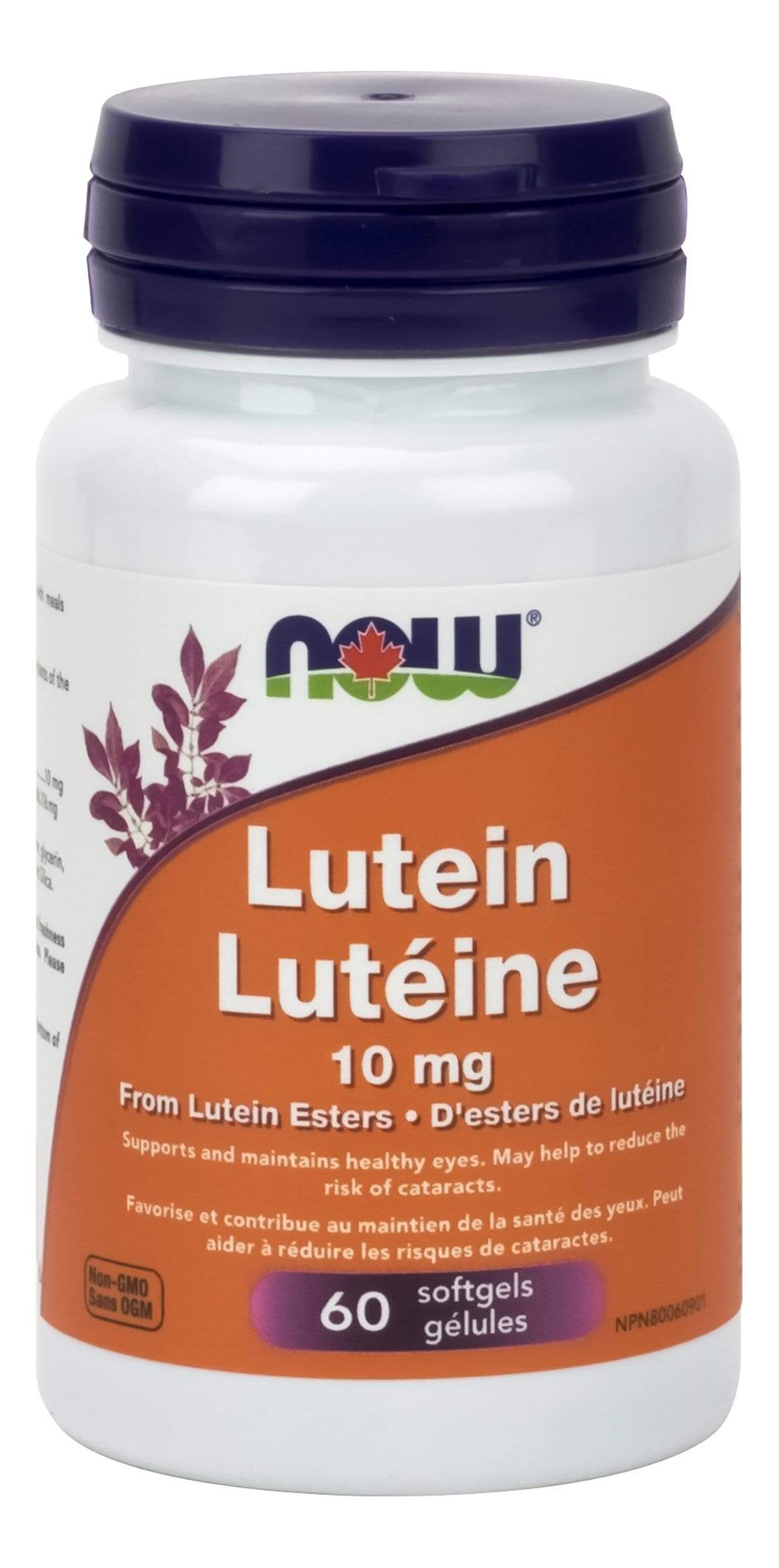 NOW Lutein Esters 10 mg 60 Softgels