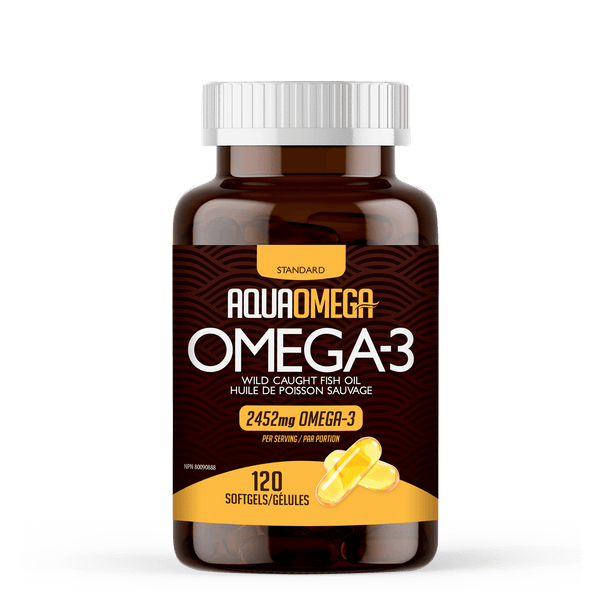 AquaOmega Standard Omega-3 2452 mg Softgels