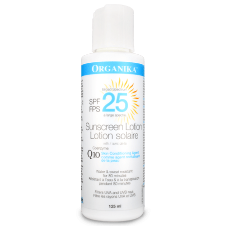 Organika, COENZYME Q10 SUNSCREEN LOTION, 125mL (DISCONTINUED)