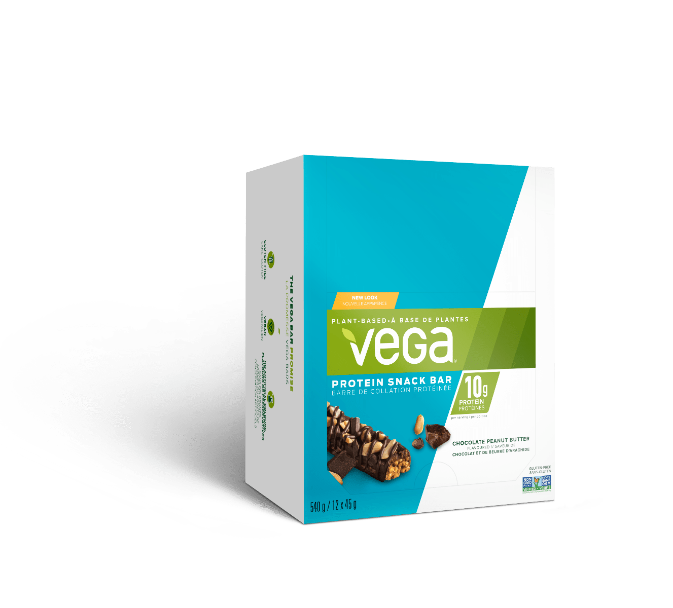 Vega Protein Snack Bar Chocolate Peanut Butter Box of 12