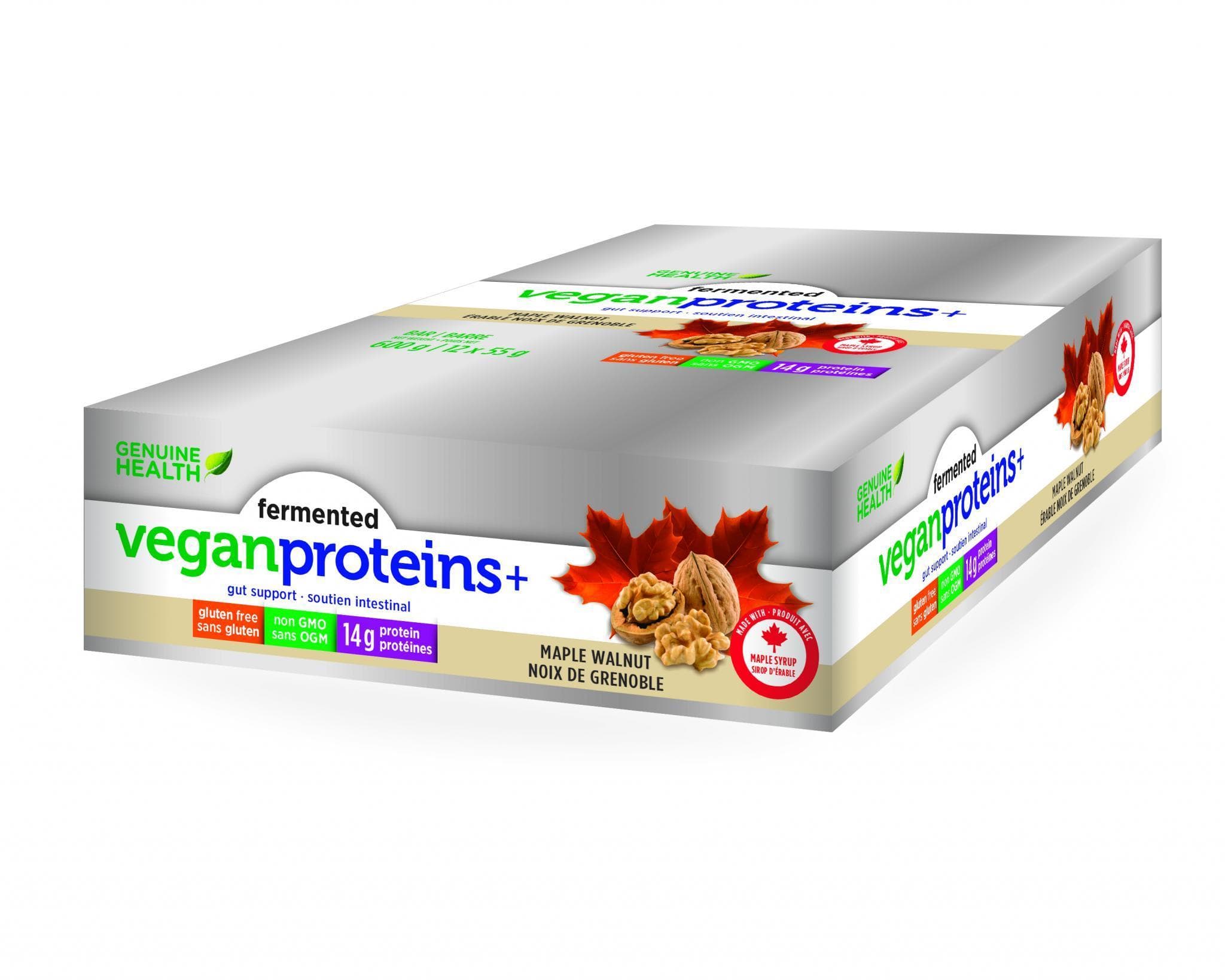 Genuine Health Fermented Vegan Proteins+ Maple Walnut