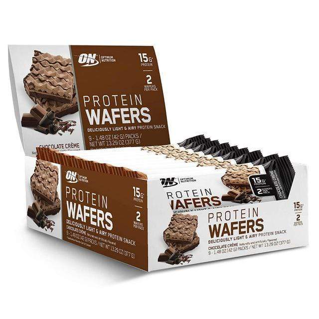 Optimum Nutrition Protein Wafers Mocha Creme 9 Packs