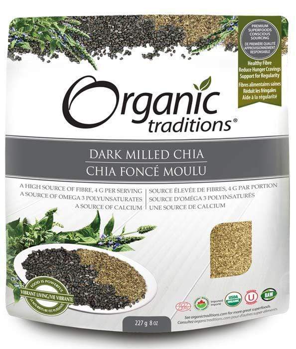 Organic Traditions Dark Milled Chia
