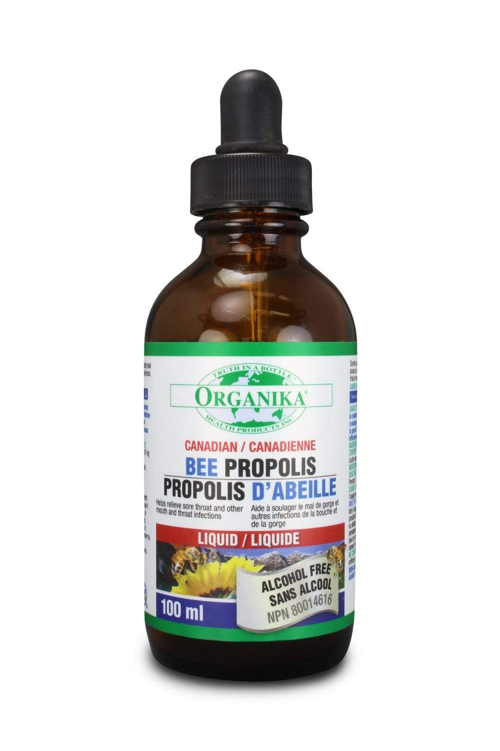 Organika BEE PROPOLIS- LIQUID ALCOHOL FREE 100 ml