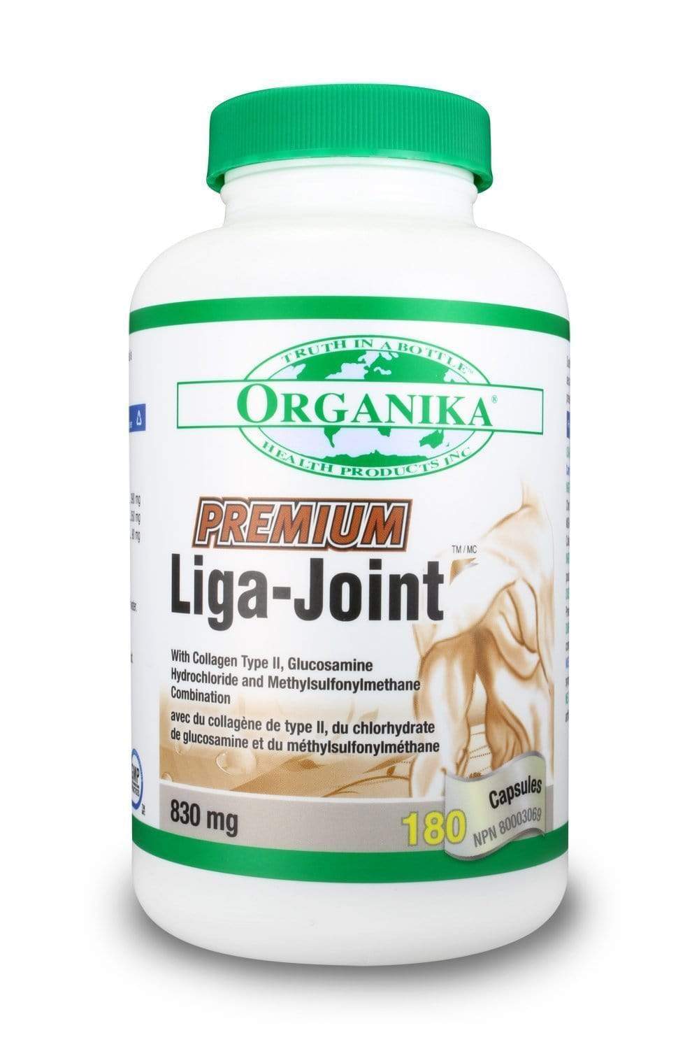 Organika LIGA JOINT - PREMIUM 830MG 180 Capsules